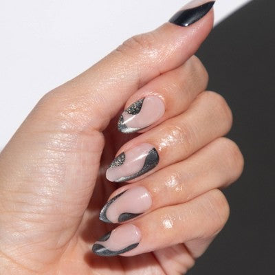 Chillhouse Chill Tips Fake Nails - Design Studio - Midnight Magic - 24ct