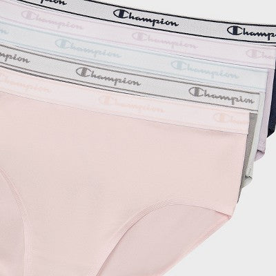 Champion Girls' 5pk Authentic Originals Briefs - M