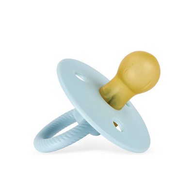 Itzy Ritzy Natural Soother - Natural Rubber Nipple - 2pk - Harbor/Coast