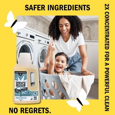 Molly's Suds Liquid Laundry Detergent - Unscented - 46 fl oz
