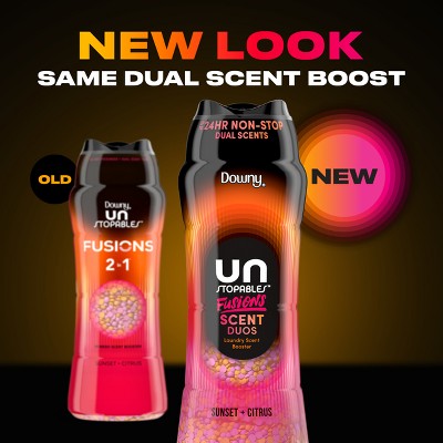Downy Unstopables Fusions Sunset & Citrus Laundry Additive Beads - 10.7oz