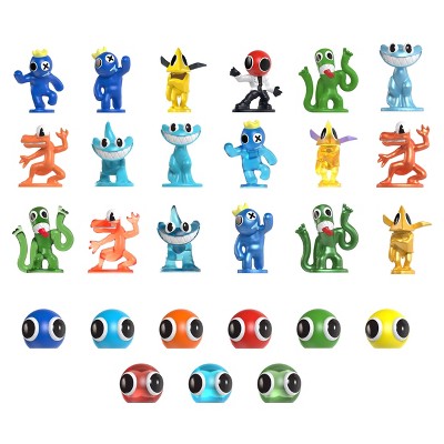 Rainbow Friends Mini Bundle Action Figure Playset: 5-Piece PVC & ABS Figures Set