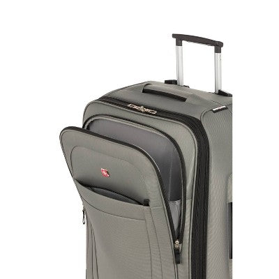SWISSGEAR Zurich Softside Medium Checked Spinner Suitcase - Iron Gray (LOCAL PICKUP ONLY)