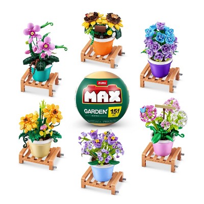 Zuru MAX Build More Garden Capsule - Potted Plants