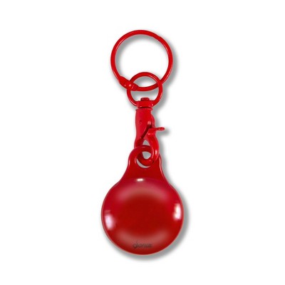 Sonix Apple AirTag Cover - Jelly Red: Polycarbonate Keychain Accessory Case