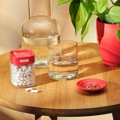 Cabinet Health Acetaminophen Pain Reliever and Fever Reducer Refillable Glass Bottle - 120ct