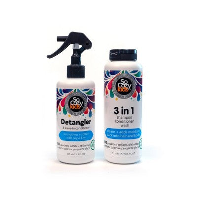 SoCozy Kids' 3-in-1 Shampoo + Conditioner + Body Wash - 10.5 fl oz