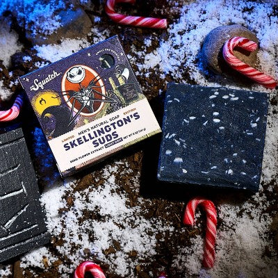 DR. SQUATCH Men's All Natural Bar Soap - Skellington Suds - 5oz