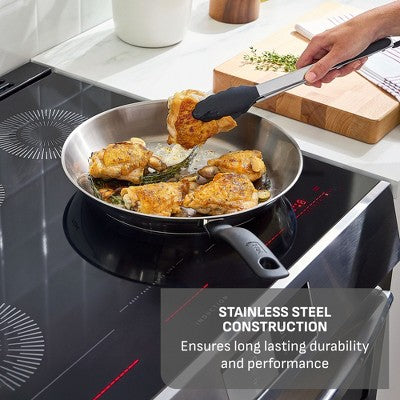 T-Fal Simply Cook 2pc (8.5" and 11") Stainless Steel Fry Pan Set