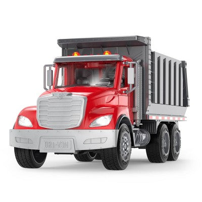 DRIVEN by Battat Medium Toy Dump Truck Toy Construction Truck