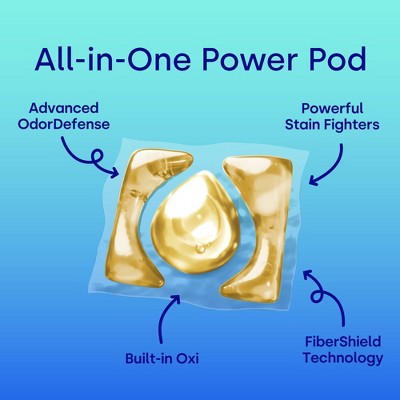 Dropps Crisp Breeze 4-in-1 Plus Oxi Power Biobased HE Deep Cleaning Concentrated Laundry Detergent Pods 38 Pacs - 21.44oz