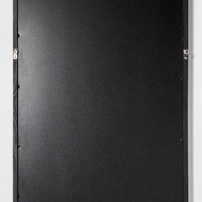 20"x60" Shield Floor FSC Ash Wood Mirror Black - Threshold designed with Studio McGee: Arched, Wall Mountable (LOCAL PICKUP ONLY)