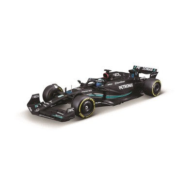 Maisto 2023 Race Mercedes W14 Model Kit with Helmet 1:24 Scale