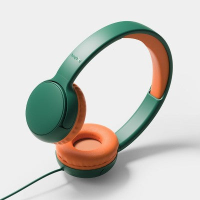 Wired Kids' Headphones Green - heyday