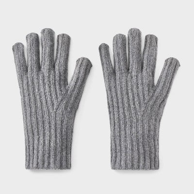 Essential Ribbed Glove - Universal Thread Gray