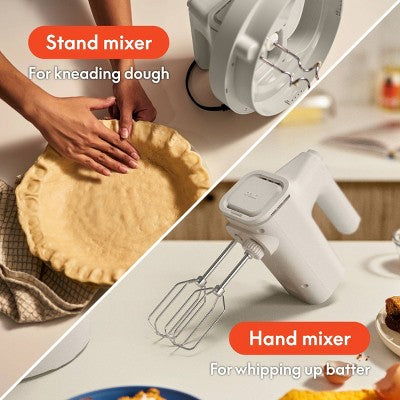 bella 3.5qt Hand and Stand Mixer Oatmilk