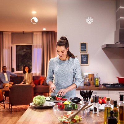 Philips Hue 2pk BR30 Warm-To-Cool LED Smart Light Bluetooth & Bridge Compatible