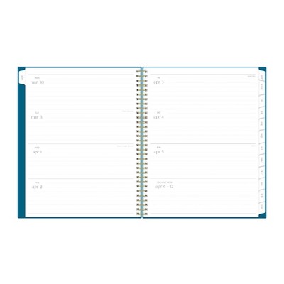 Rhi James for Blue Sky Weekly/Monthly Planner 15 Month Wirebound 8.5"x11" Solid - Indigo