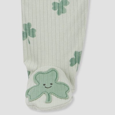 Carter's Just One You Baby Shamrock Sleep N' Play- Green 3M