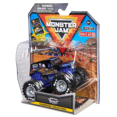 Monster Jam Son-Uva Digger Die Cast Monster Truck with Trading Card
