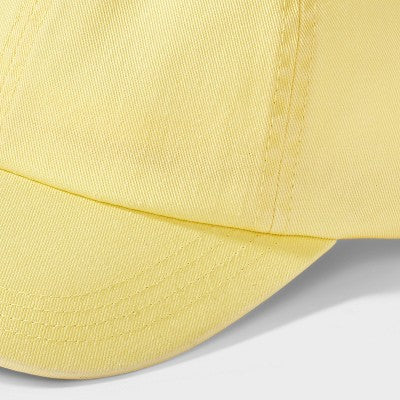 Washed Baseball Hat - JoyLab Yellow