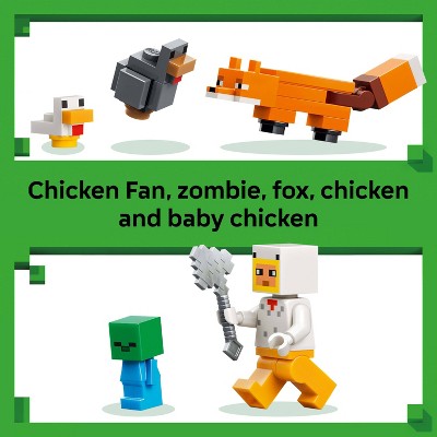 LEGO Minecraft Chicken Farm Building Toy 21585
