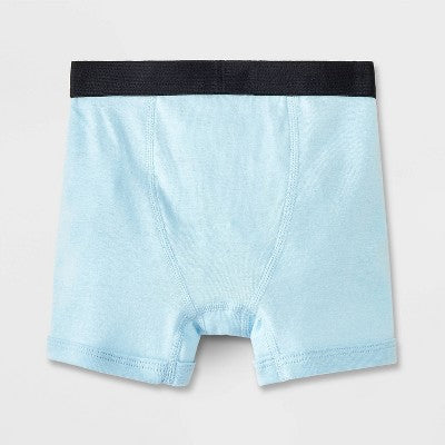 Toddler Boys' 6pk 'Monsters' Boxer Briefs - Cat & Jack 2T-3T: Cotton Knit, Mid Rise, Stripe Pattern
