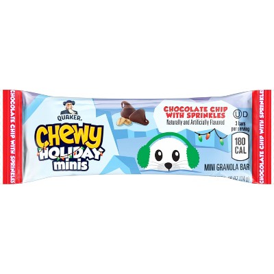 Quaker Chewy Snack Bars Christmas Minis - 13.8oz/28ct