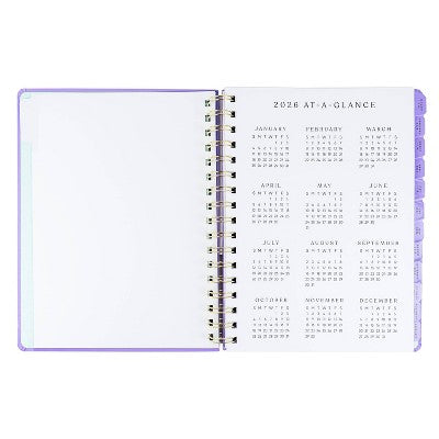Be Rooted 2026 Yearly Planner 7"x9" All The Things Lavender