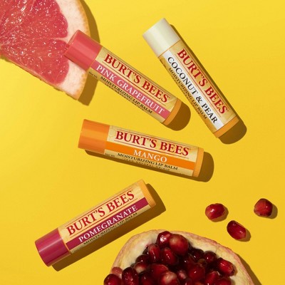 Burt's Bees Superfruit Lip Balm - 4ct