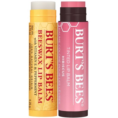 Burt's Bees Lip Balm + Tinted Lip Balm Duo - 2ct