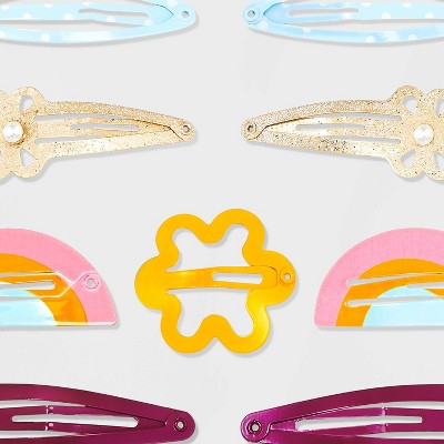 Toddler Girls' 13pc Snap Hair Clips - Cat & Jack