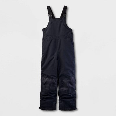 Kids' Solid Snow Bib - All In Motion Black S