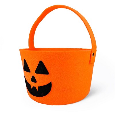 Felt Basket Pumpkin - Bullseye's Playground