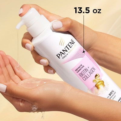 Pantene Pro-V Miracles Infinite Lengths Biotin + Collagen Shampoo Sulfate Free - 13.5 fl oz