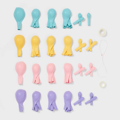70ct Large Balloon Arch Garland Pastels - Spritz