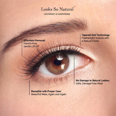 KISS Products Looks So Natural False Eyelashes No 03 - 5ct