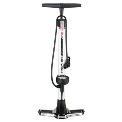 Schwinn Cyclone Plus Bike Pump - White (LOCAL PICKUP ONLY)