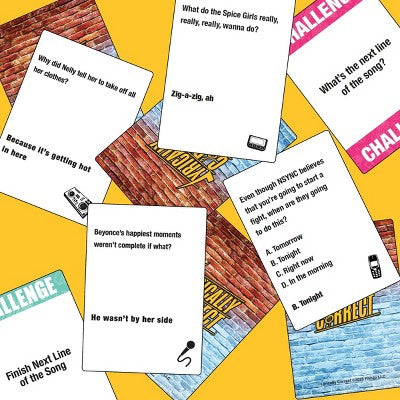 Lyrically Correct Gift Pack Card Games