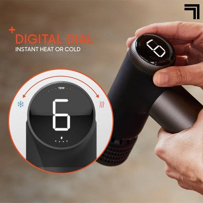Sharper Image Powerboost Pro+ Compact Hot & Cold Percussion Massager