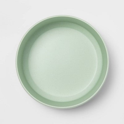 Bamboo Melamine Dog Bowl - Green - 6 Cups - Boots & Barkley