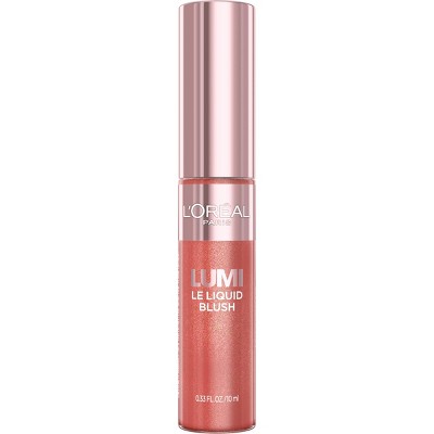L'Oreal Paris True Match Lumi Le Liquid Blush for Cheeks - Glowy True Rose- 0.33 fl oz