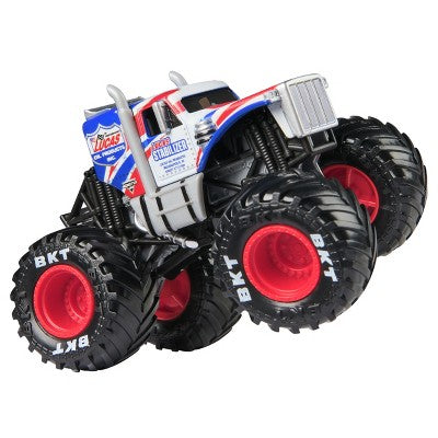 Monster Jam Lucas Stabilizers Die Cast Monster Truck with Trading Card