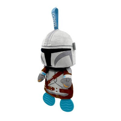 Star Wars Mandalorian Teether Feet Blanky Toy: Emotional Development, Sensory Development, Fine Motor Skills
