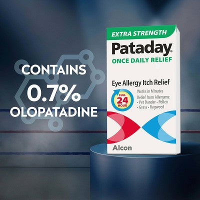 Pataday Once Daily Relief Extra Strength Allergy Eye Drops - 0.085 fl oz