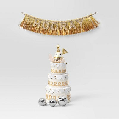 10pc Featherly Friends 2025 Anniversary Collection Christmas Bird Figurine Set - Wondershop