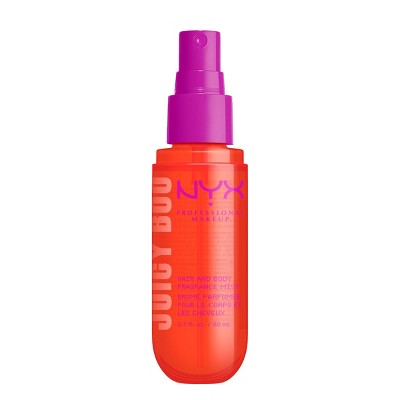 NYX Professional Makeup Hair & Body Fragrance Mist Spray - Juicy Boo - 2.7 fl oz