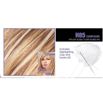 L'Oreal Paris Frost&Design Hi-Precision Pull-Through Cap Highlights H85Champagne
