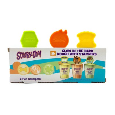 Innovative Designs 3pk Glow in the Dark Dough with Stampers Scooby Doo
