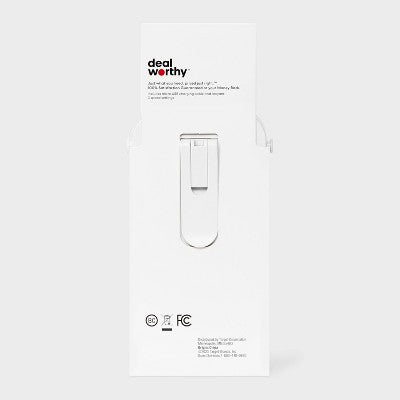 Necklace Fan White - Dealworthy